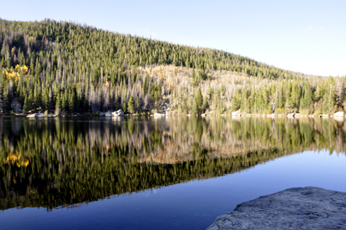 reflections in Bear Lake